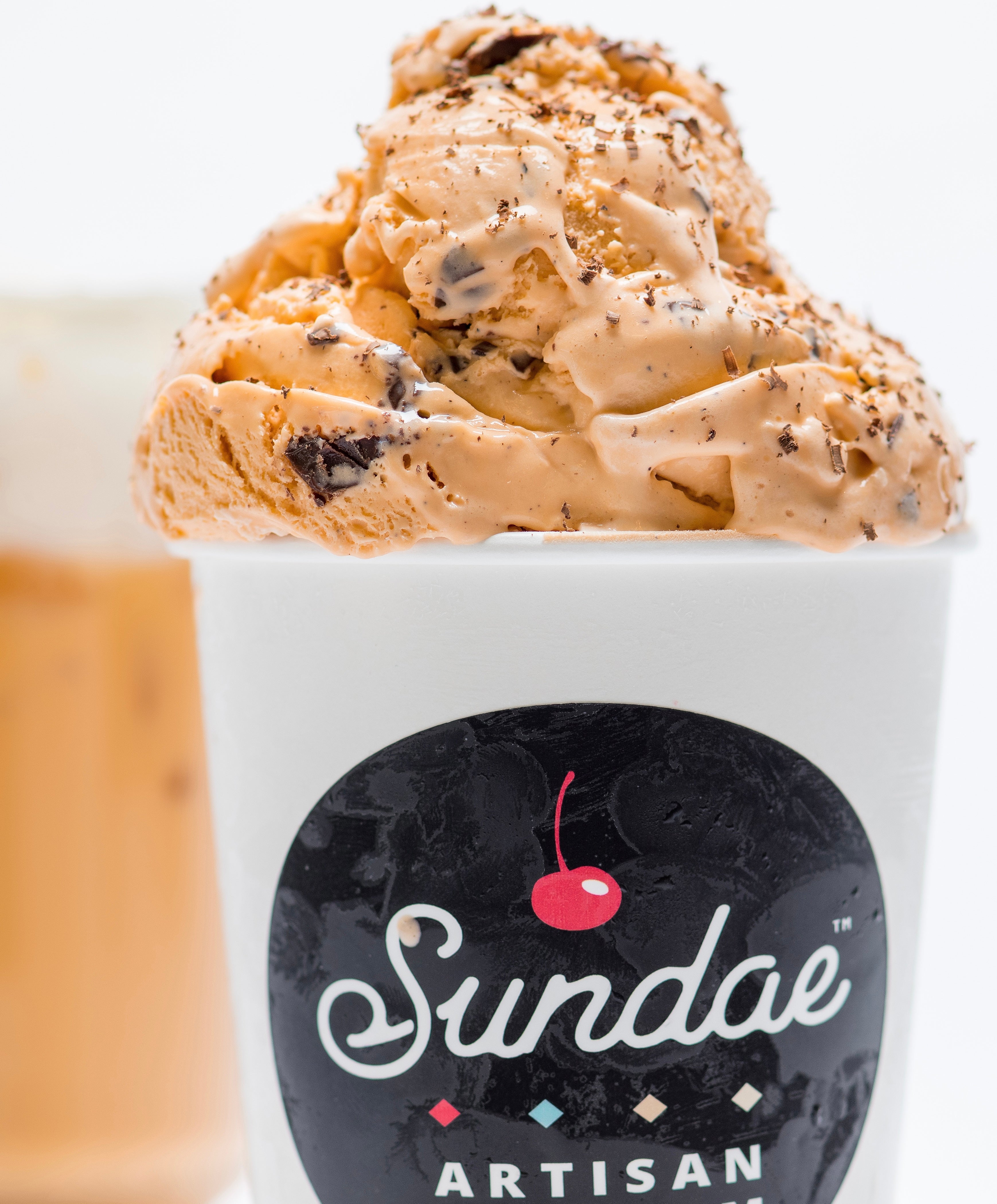 July Flavor of the Month: Thai Tea Stracciatella – Sundae Ice Cream